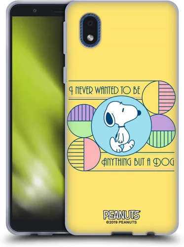 Vista 115 de Head Case Designs Snoopy Deco Dreams - Funda de gel con licencia oficial de Peanuts Blue Pattern [protección de grado militar] compatible con Google