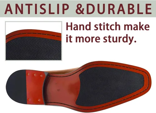 Vista 7 de Zapatos de vestir Oxford formales de cuero para hombre