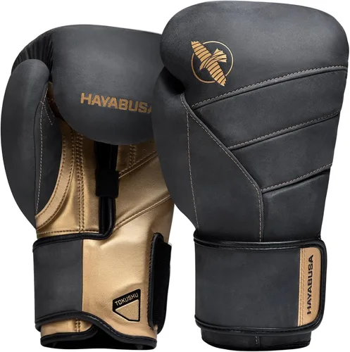Vista 11 de Guantes de boxeo de cuero Hayabusa T3 LX para hombres y mujeres para entrenamiento, sparring, saco pesado y trabajo con manoplas