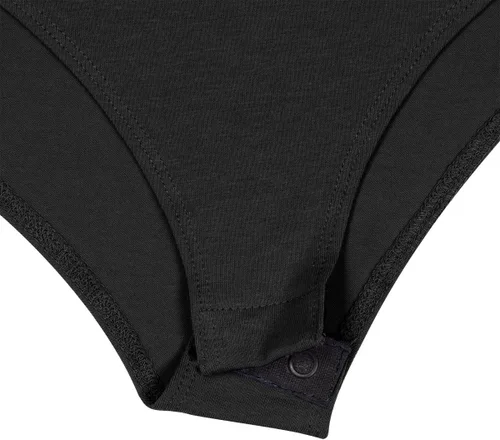 Vista 5 de Natural Uniforms Body de manga corta con cuello redondo, elástico de algodón transpirable