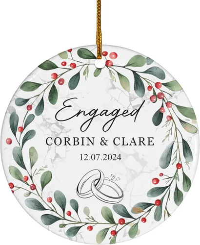 Vista 23 de FLOCHIL Adorno personalizado para la primera Navidad del bebé con nombre de foto, adorno personalizado para la primera Navidad, regalos para bebés
