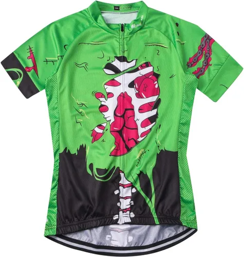Vista 171 de Weimostar Hombre Ciclismo Jersey Manga Corta Bicicleta Ropa Multicolor Diamante