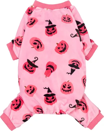 Vista 12 de Fitwarm Acorn & Leaves - Pijama de forro polar para perro, traje de Acción de Gracias para perros pequeños, niños y niñas, ropa festiva