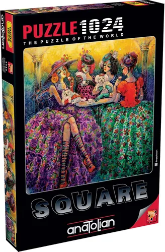 Vista 2 de Anatolian Puzzle - Coffee Break, 1111 - Rompecabezas de 1000 piezas