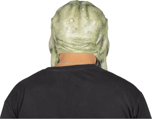 Vista 4 de Cthulhu - Máscara de disfraz de monstruo pulpo verde para Halloween