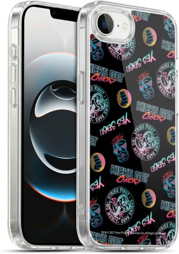 Vista 183 de Head Case Designs Funda de gel suave con licencia oficial de Cobra Kai Eagle Fang Logo Key Art compatible con Apple iPhone 7 Plus/iPhone 8 Plus