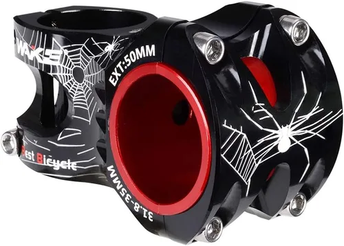 Vista 4 de Aleación de aluminio MTB vástago 1.378 in 1.969 in 0 grados para la mayoría de bicicletas, bicicleta de carretera, MTN, BMX, equipo Fixie, ciclismo