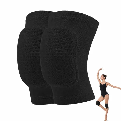 Vista 8 de Rodilleras de voleibol para mujeres, hombres, jóvenes y niños, rodillera para baloncesto, fútbol, baile, yoga, tenis, correr, ciclismo