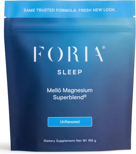 Vista 12 de mellö Suplemento de Magnesio Superblend en Polvo – Glicinato de magnesio con L-teanina, GABA y 70 minerales traza – Apoya el sueño, la relajación