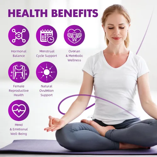Vista 3 de Gomitas de mio-inositol y D-Chiro inositol, proporción 40:1 de inositol con vitamina D3, glicinato de magnesio, folato y zinc, suplemento