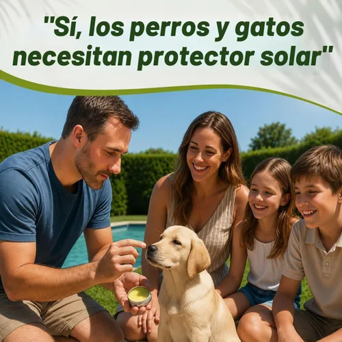 Vista 2 de Sit Stay Forever - Protector solar orgánico para perros y gatos, protector solar para perros, esenciales para la playa para perros, crema