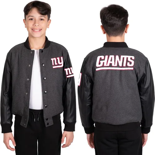 Vista 9 de Ultra Game NFL - Chaqueta de béisbol clásica para niños