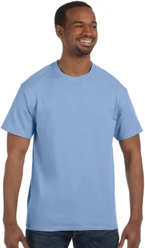 Vista 199 de Gildan Camiseta G500 para hombre Ceniza/baya