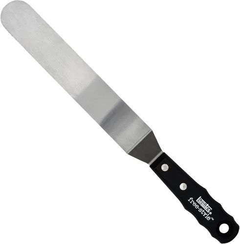 Vista 16 de Liquitex Cuchillo de pintura pequeño profesional Freestyle, n.º 1, plata/negro