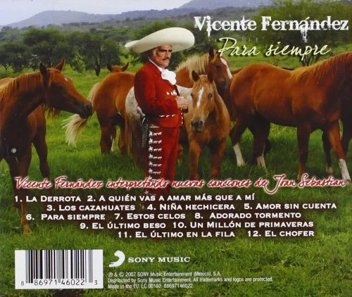 Vista 2 de Vicente Fernandez Para Siempre