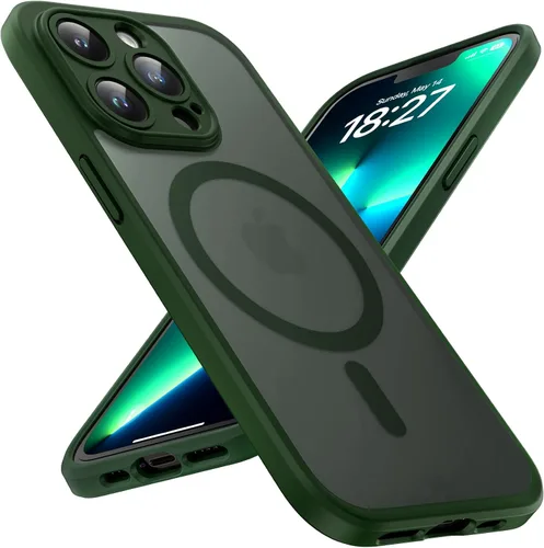 Vista 76 de TOCOL Funda magnética para iPhone 11, protección completa mejorada de la cámara, compatible con Magsafe, protección de grado militar, parachoques