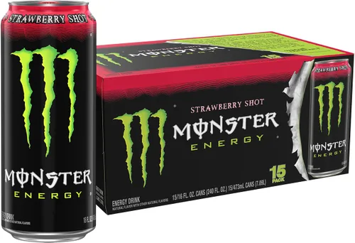 Vista 7 de Monster Energy Electric Blue, bebida energética, 16 onzas (paquete de 15)