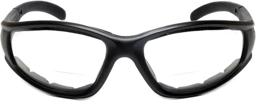 Vista 2 de Calabria 23BF Sportster - Gafas de seguridad bifocales de lectura para hombres y mujeres, protección UV, viento y desechos, antivaho