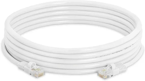 Vista 34 de Cmple - Cable Ethernet Cat5e de 1.5 pies, Cable Patch Ethernet UTP Cat 5e de 350 MHz, Cable LAN de red de 1 Gbps, conectores RJ45, compatible