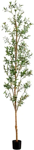 Vista 16 de Nearly Natural 3 ft Artificial Olive Tree with Natural Trunk for Decor