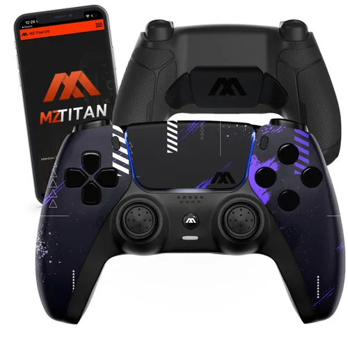 Vista 11 de MODDEDZONE Smart Extreme Modded Controller + Anti Recoil 2 Remap Buttons & Interchangeable Thumbsticks & Hair Triggers, Tactical Buttons Compatible