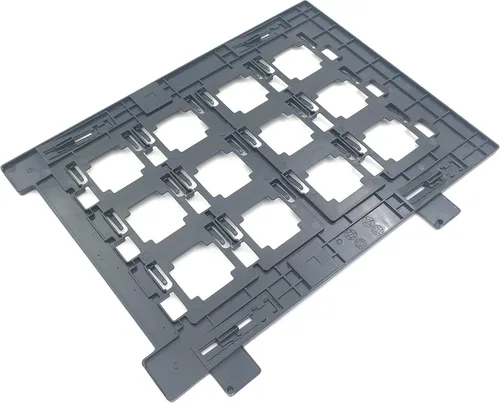 Vista 3 de Soporte deslizante de 12 agujeros de 1.378 in para escáner de fotos negativas, soporte de tira de película compatible con Epson Perfection V700 V750