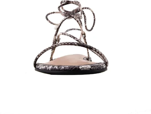 Vista 2 de The Drop Women's Samantha Flat Strappy Lace-up Sandal