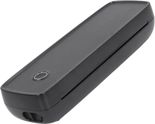 Vista 7 de ZJchao Impresora térmica portátil A4 200dpi Resolución sin tinta Impresora inalámbrica de bajo ruido para oficina, hogar, escuela, viajes, negro