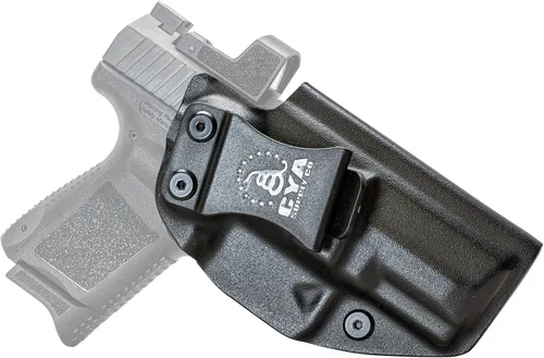 Vista 26 de CYA Supply Co. - Fundas IWB Black Optics Ready - Múltiples ajustes - Propiedad de veteranos - Fabricado en Estados Unidos