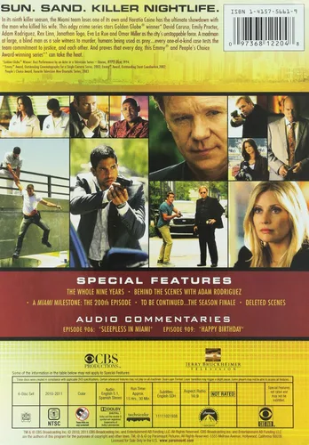 Vista 2 de CSI Miami Season 9