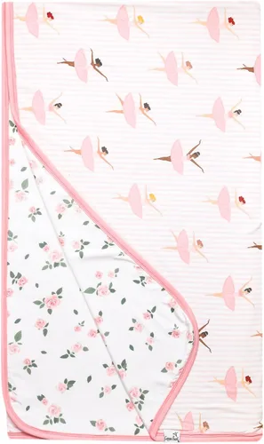 Vista 80 de Copper Pearl Manta de bebé jumbo de 3 capas: edredones suaves para niños y niñas Transpirable, acogedora, manta para niños pequeños Edredón