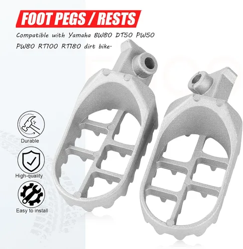 Vista 4 de Estriberas para reposapiés para XR50 XR50R XR70 XR70R XR80 XR80R XR100R CRF50 CRF50F CRF70 CRF70F CRF80 KLX110 2011-2016 Motocross 50cc 70cc 90cc
