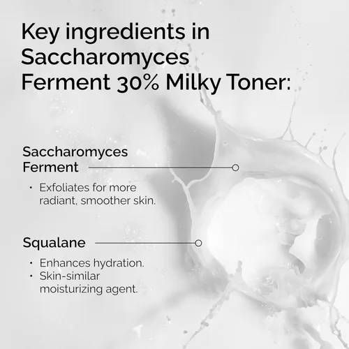 Vista 2 de The Ordinary Saccharomyces Ferment - Tóner lechoso al 30%, tóner exfoliante e hidratante para una piel más suave y brillante, 3.4 onzas líquidas