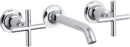 Vista 33 de Kohler T14413-4-BGD Purist - Grifo de pared para lavabo Negro mate