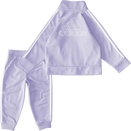 Vista 2 de adidas girls 2-piece Classic Tricot Track Suit With Jacket & Pants