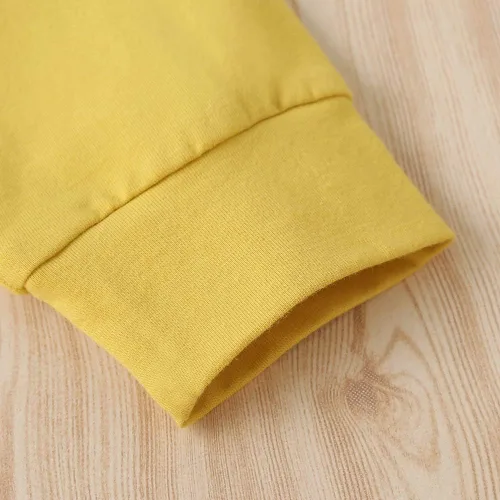 Vista 7 de Betusline - Atuendo deportivo de 2 piezas con blusa ombliguera y pantalones para niñas, estilo teñido anudado (18 meses a 14 años)