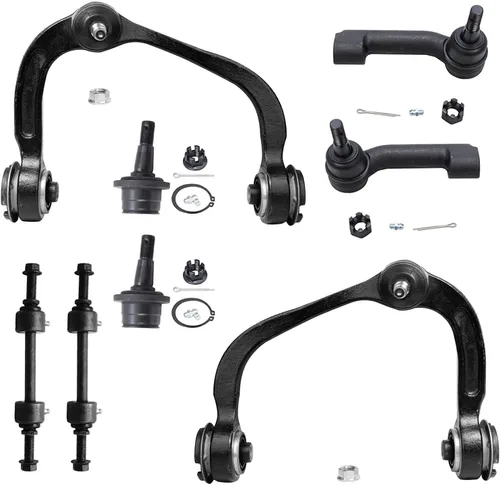 Vista 160 de Detroit Axle - Kit de suspensión frontal de 8 piezas para Chevy Silverado