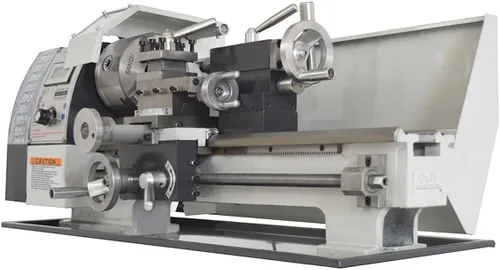 Vista 7 de INTSUPERMAI WM210V Mini Torno de metal de precisión métrica Torno de banco de metal Banco de torno de metal Fresadora de metal Fresadora de torno