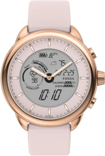 Vista 2 de Fossil Gen 6 Wellness Edition - Reloj inteligente híbrido con Alexa integrado, frecuencia cardíaca, seguimiento de actividad, oxígeno en sangre