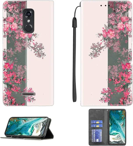 Vista 175 de Aroepurt Funda para UMIDIGI G1 Plus compatible con UMIDIGI G1 Plus Funda para teléfono Funda de piel sintética con función atril magnética CPT15