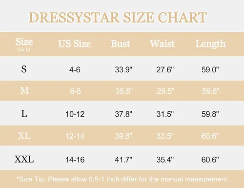 Vista 4 de Dressystar - Vestido formal largo para mujeres, vestido de gasa de encaje, vestido de novia para fiesta