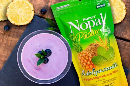 Vista 4 de Nopal PINALAX 100% Natural Mezcla Alta en Fibra 1lb (454g) – Ayuda naturalmente en la limpieza del colon, mejora la digestión y aumenta la energía