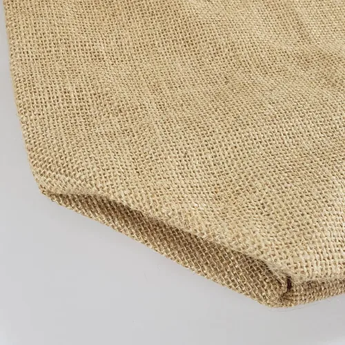 Vista 4 de Bolsas grandes reutilizables de yute con asas de algodón y forro interior para playa, piscina, compras, 22 x 16 x 6 pulgadas, natural