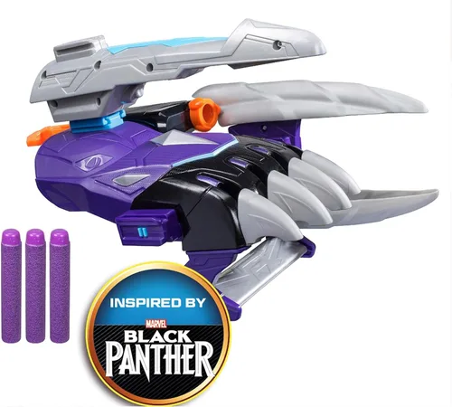 Vista 3 de Avengers Marvel Endgame: equipo de ensamblador Nerf Black Panther