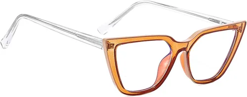 Vista 2 de Gafas de lectura con bloqueo de luz azul de moda para mujer, tr90, marcos de ojo de gato, gafas de juego