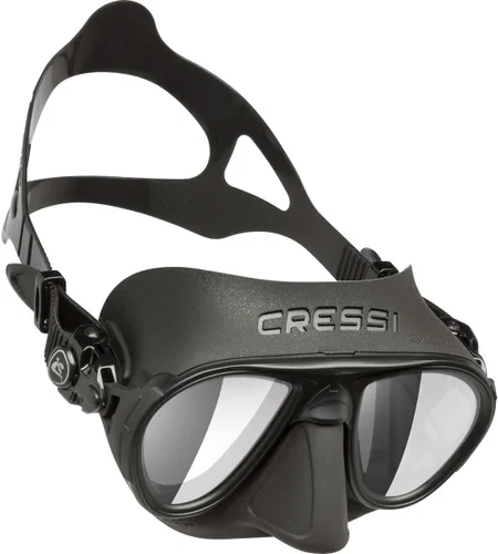 Vista 3 de Cressi Calibro - Máscara de buceo de dos lentes de bajo volumen WHE/PK