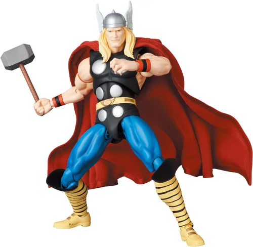 Vista 10 de MAFEX No. 182 THOR Thor (Ver. Cómic) Altura total: Aprox. 6.3 pulgadas (160 mm), sin escala, figura de acción pintada