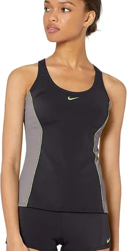 Vista 2 de Nike Conjunto de 2 piezas de traje de baño tankini Color Surge Powerback para mujer