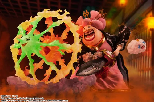 Vista 7 de TAMASHII NATIONS - Una pieza - Charlotte Linlin (Oiran Olin Batalla de Monstruos en Onigashima), Bandai Spirits FiguartsZERO Estatua Coleccionable
