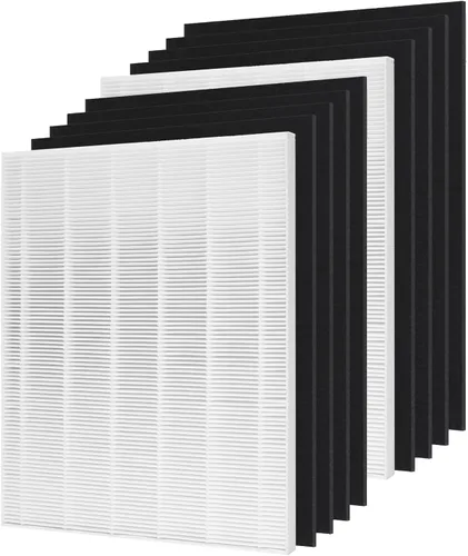 Vista 8 de Filtro de repuesto D480 True HEPA D4, compatible con purificador de aire Winix D480, comparado con el filtro Winix D4, número de artículo